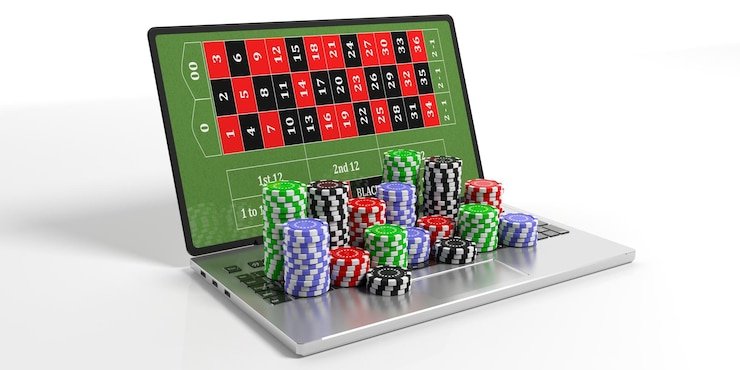 Pengguna membaca hak privasi dan pengelolaan data pribadi pengguna layanan taruhan online